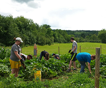 Upward Bound volunteers